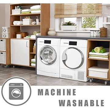 DROVAN Mattress Pad Twin XL Size - Extra Thick Mattress Topper Cover - Pillow Top Deep Pocket with Breathable 7D Spiral Fiber Filling Cooling Mattress Cover