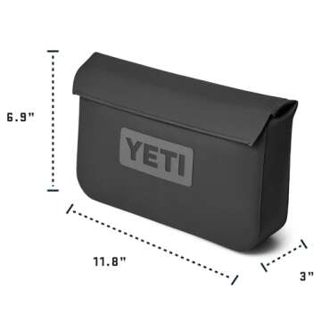 YETI Sidekick Dry 3L Gear Case, Charcoal
