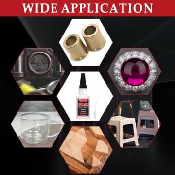 Metal Glue, Metal to Metal Glue Clear, Metal Repair Glue, Super Instant Glue for Metal, Glass, DIY Craft, Aluminum Alloy, Metal Tube,Metal Product, Plastic (Metal Glue)