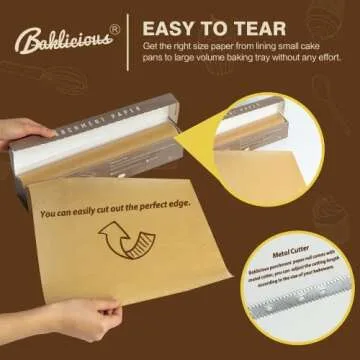 Non-Stick Unbleached Parchment Paper Roll for Baking