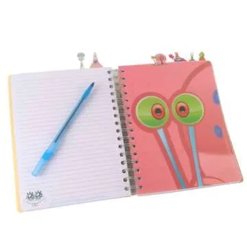 Spongebob Squarepants Tab Journal with Colorful Dividers