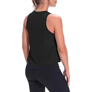 Stylish Mippo Crop Tops for Women - Flowy Workout Tank