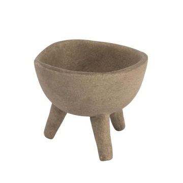 Creative Co-Op Boho Terracotta Footed Planter - Unique Decor Accent