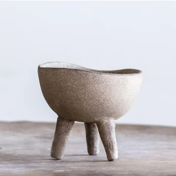 Boho Terracotta Footed Planter - Creative Co-Op