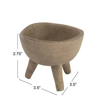 Boho Terracotta Footed Planter - Creative Co-Op