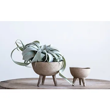 Boho Terracotta Footed Planter - Creative Co-Op