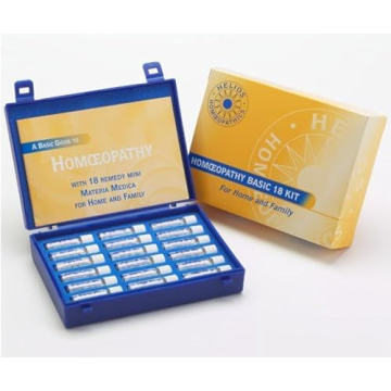 Homeopathy Starter Kit - 18 Homeopathic Remedies for Health