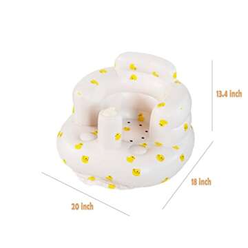Chapver Inflatable Baby Seat for Safe Sitting