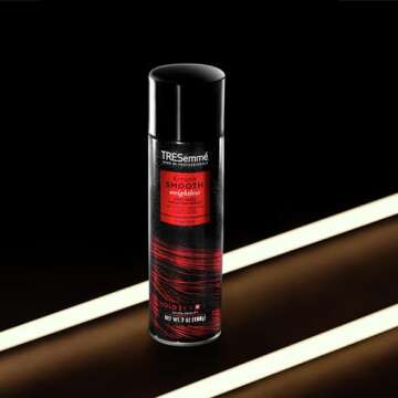 TRESemmé Anti-Frizz Finishing Spray Keratin Smooth for a Flexible Hold, Weightless, 7 Fl Oz