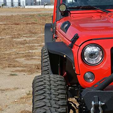 DV8 Slim Fenders - Lightweight Steel for Vehicle Upgrades