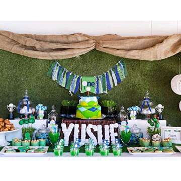 Golf High Chair Banner for Your Baby's 1st Birthday