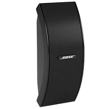 Bose 151 SE Environmental Speakers, Elegant Outdoor Speakers - Black