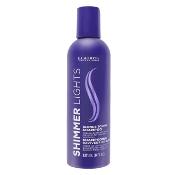 Clairol Shimmer Lights Purple Shampoo for Hair Brilliance