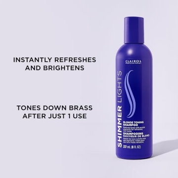 Clairol Shimmer Lights Purple Shampoo for Hair Brilliance