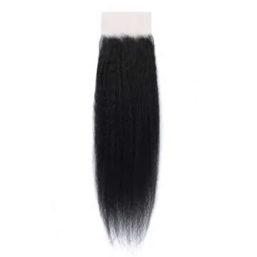 Kerriana 16 Inch Kinky Straight 4x4 Lace Closure