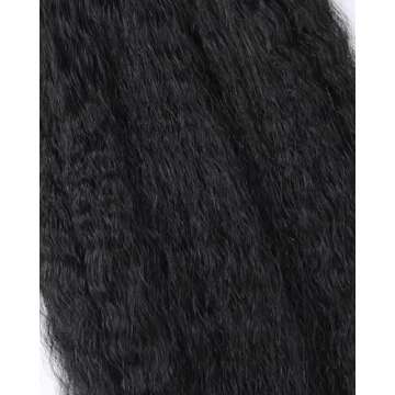 Kerriana 16 Inch Kinky Straight 4x4 Lace Closure
