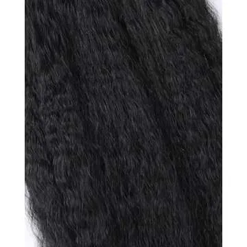 Kerriana 16 Inch Kinky Straight 4x4 Lace Closure