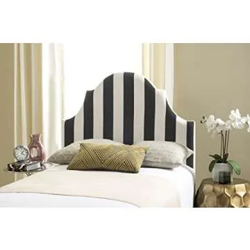 Safavieh Mercer Collection Twin Black and White Headboard