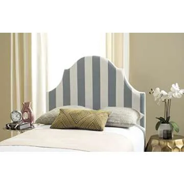 Safavieh Mercer Collection Twin Black and White Headboard