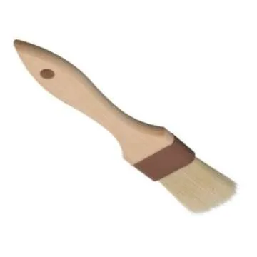 SPARTA, 1.5" Flat Boar Bristle Brush, Pastry Brush, Basting Brushes for Kitchen, Bakery, and Kitchen, Boar Hair, Brown