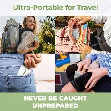 Litewipes Individual Flushable Wipes for Adults, Unscented Wet Wipes with Aloe & Hypoallergenic, Made in USA (30 Single Wrapped Personal Cleansing Wipes for Travel)