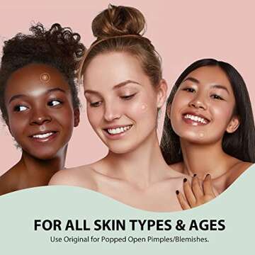 Haruto Acne Pimple Patches Original (92 patches/1pack) in 2 Sizes - Acne Patches, Hydrocolloid, Blemish Spot Treatment Dots Breakout Care