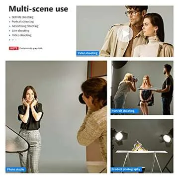 High-Quality NEEWER Grey Photography Backdrop 10x12FT