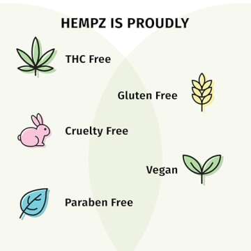 Hempz Exotic Herbal Body Moisturizer - Vegan Hydrating Lotion