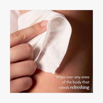 Bliss - Lemon & Sage Refreshing Body Wipes | Plant-Based, Aluminum Free, Natural Deodorant Wipes | All Skin Types | Gym & Travel Wipes for Easy Cleansing | Vegan | Cruelty Free | Paraben Free | 30 ct.