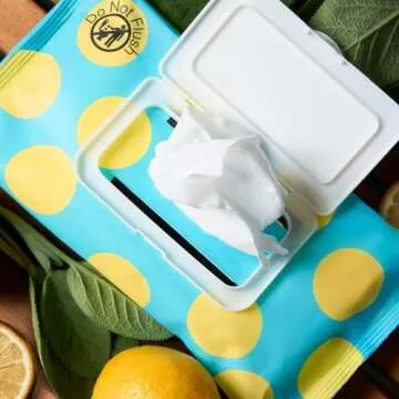 Bliss - Lemon & Sage Refreshing Body Wipes | Plant-Based, Aluminum Free, Natural Deodorant Wipes | All Skin Types | Gym & Travel Wipes for Easy Cleansing | Vegan | Cruelty Free | Paraben Free | 30 ct.