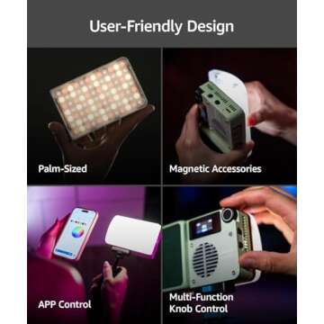 Amaran Ace 25c RGB Video Light - 25W Professional Illumination