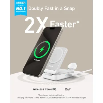 Anker MagGo 3-in-1 iPhone Charging Station for Apple