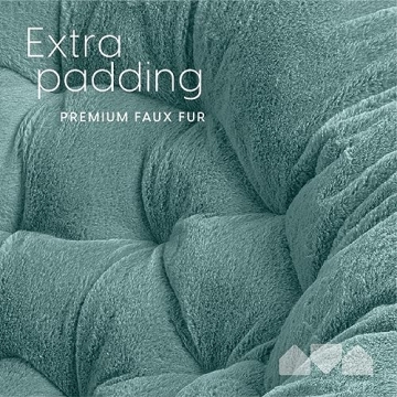 Milliard Cozy Saucer Chair with Footrest for All Ages