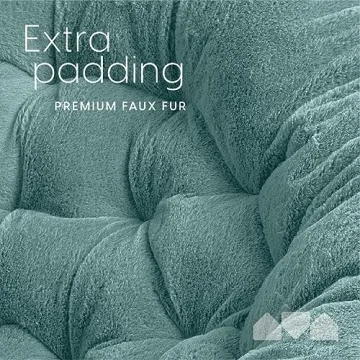 Milliard Cozy Saucer Chair with Footrest for All Ages