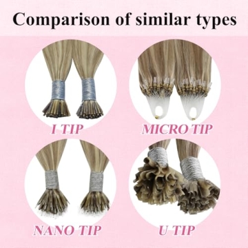 YoungSee Microbead Hair Extensions for Volume & Style