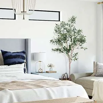 Veryhome 6ft Artificial Olive Tree for Home Decor