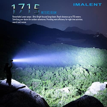 IMALENT SR16 Super Bright LED Flashlight 55000 Lumens