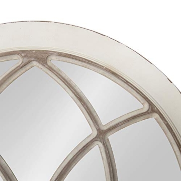 Kate and Laurel Nikoletta Arch Mirror - Classic Wood Design