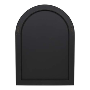 Kate and Laurel Nikoletta Arch Mirror - Classic Wood Design