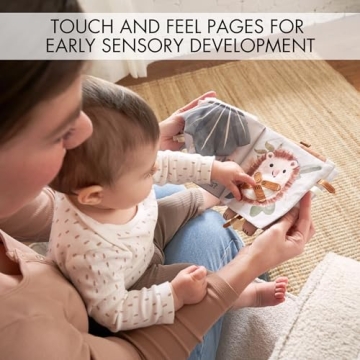 Soft Baby Sensory Book for Newborns and Infants