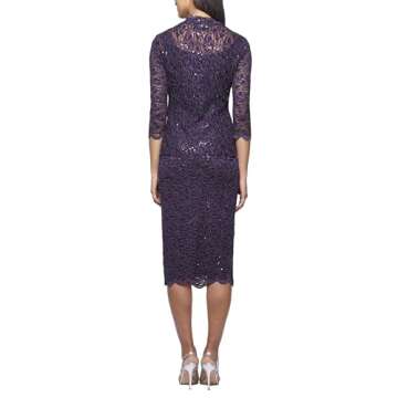 Elegant Two-Piece Set with Dress and Jacket for Women