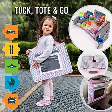 Kids Travel Tray for Stress-Free Family Adventures