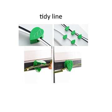 QRWT 30 Pieces Plant Climbing Wall Fixture Clips Self-Adhesive Plant Fixer Invisible Wall Vines Fixing Clips Hook Plant Vine Traction Cable Wire Fixing