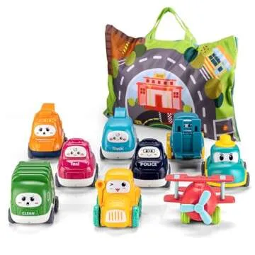 ALASOU 9 PCs Baby Toy Set for Toddlers - Safe & Fun