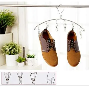 Durable ASFUSS Stainless Steel Hanging Laundry Clips