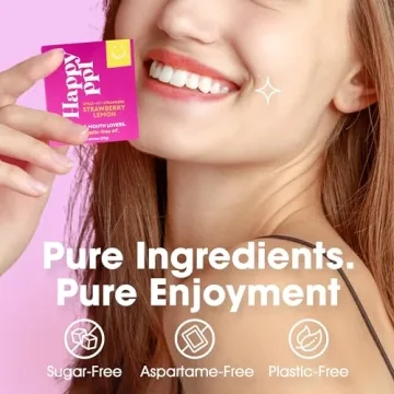 Happy ppl Natural Sugar-Free Gum for Dental Health