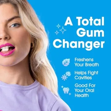 Happy ppl Natural Sugar-Free Gum for Dental Health