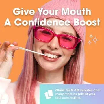 Happy ppl Natural Sugar-Free Gum for Dental Health