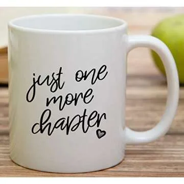 Retreez Funny Mug for Bookworms - Motivational Coffee Cup