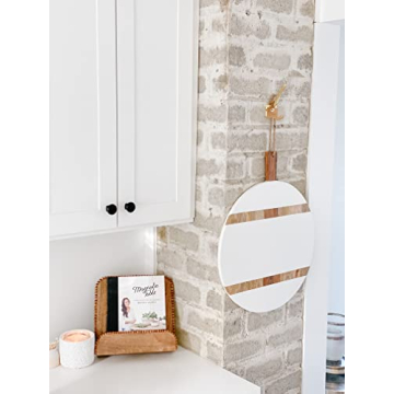 Exceptional Mud Pie Large Round Serving Board 25 1/5"